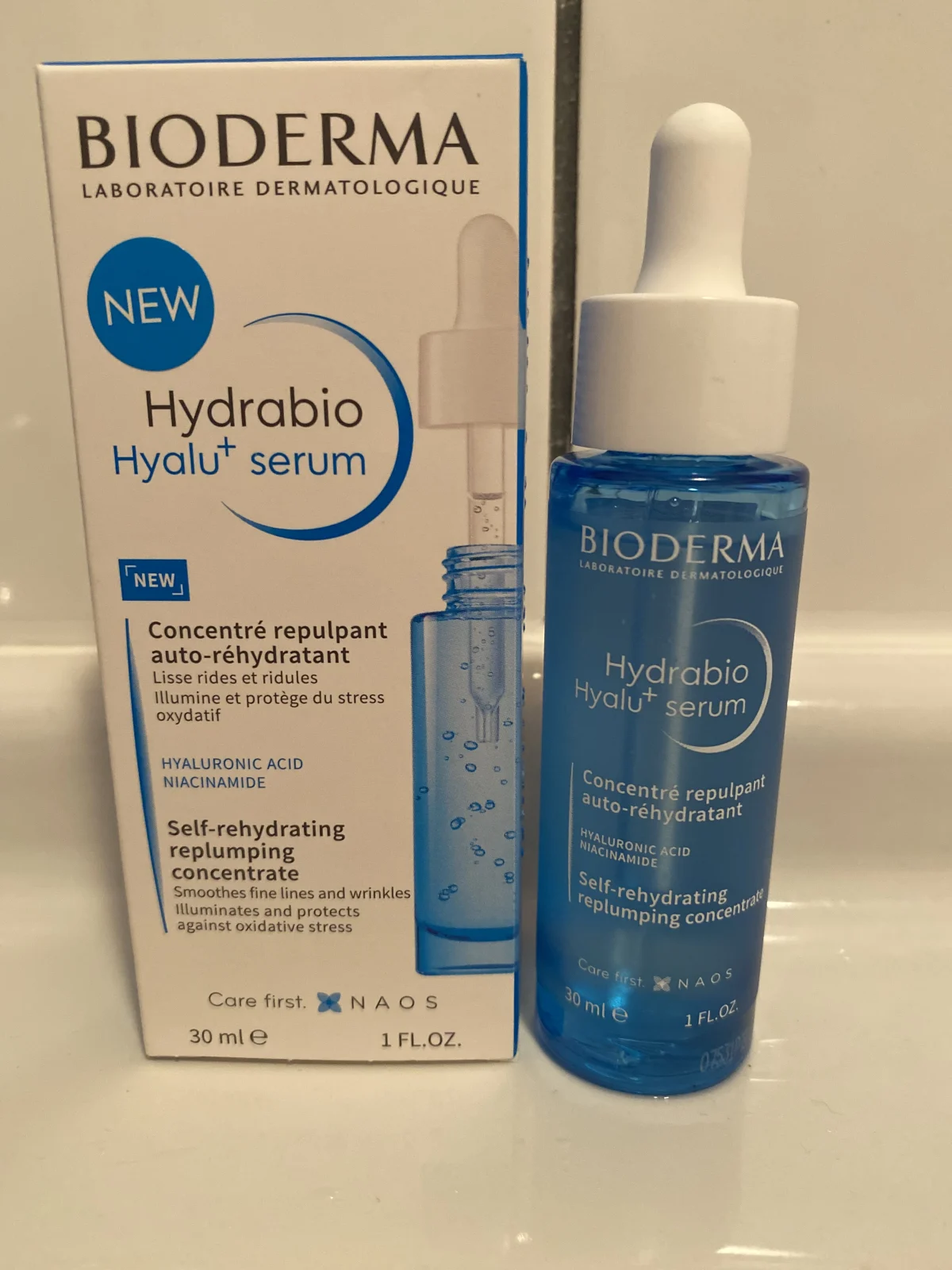 Bioderma Hydrabio Hyalu+ Plumping Hydrating Serum with Hyaluronic Acid for Dehydrated Skin 30ml - before review image