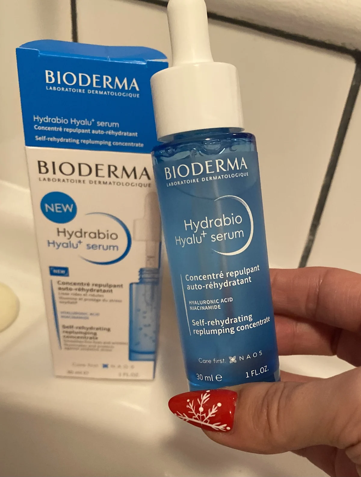 Bioderma Hydrabio Hyalu+ Plumping Hydrating Serum with Hyaluronic Acid for Dehydrated Skin 30ml - review image