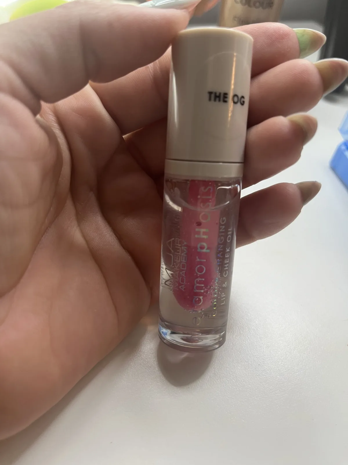 Metamorphosis Colour Changing Lip Oil - before review image