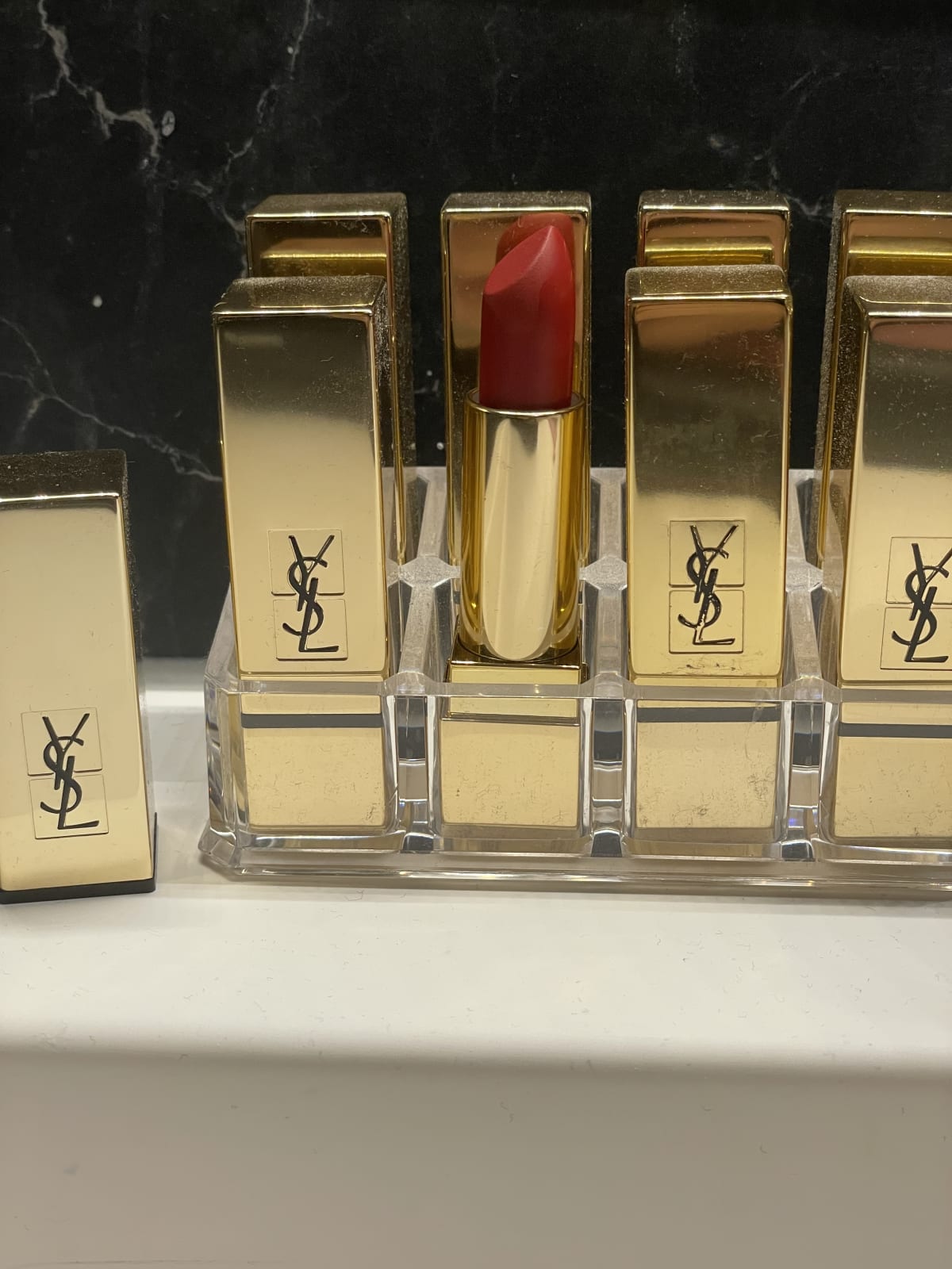 Yves Saint Laurent Lippenstift Yves Saint Laurent - ROUGE PUR COUTURE Lipstick N°49 Rose Tropical - review image