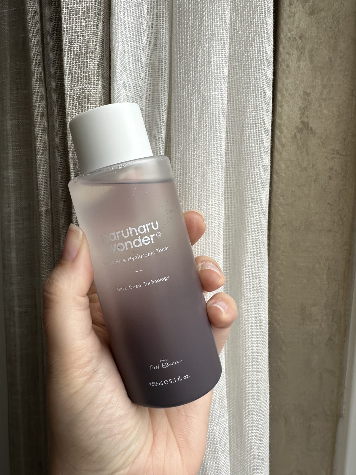 Haruharu Wonder Black Rice Hyaluronic Toner - 150 ml - review image