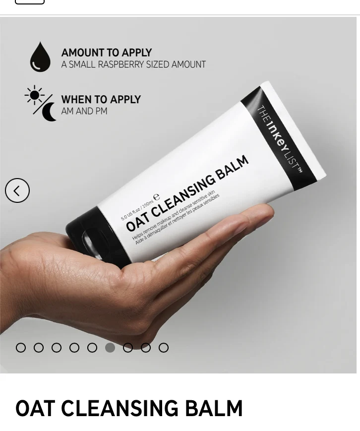 Oat Cleansing Balm - review image