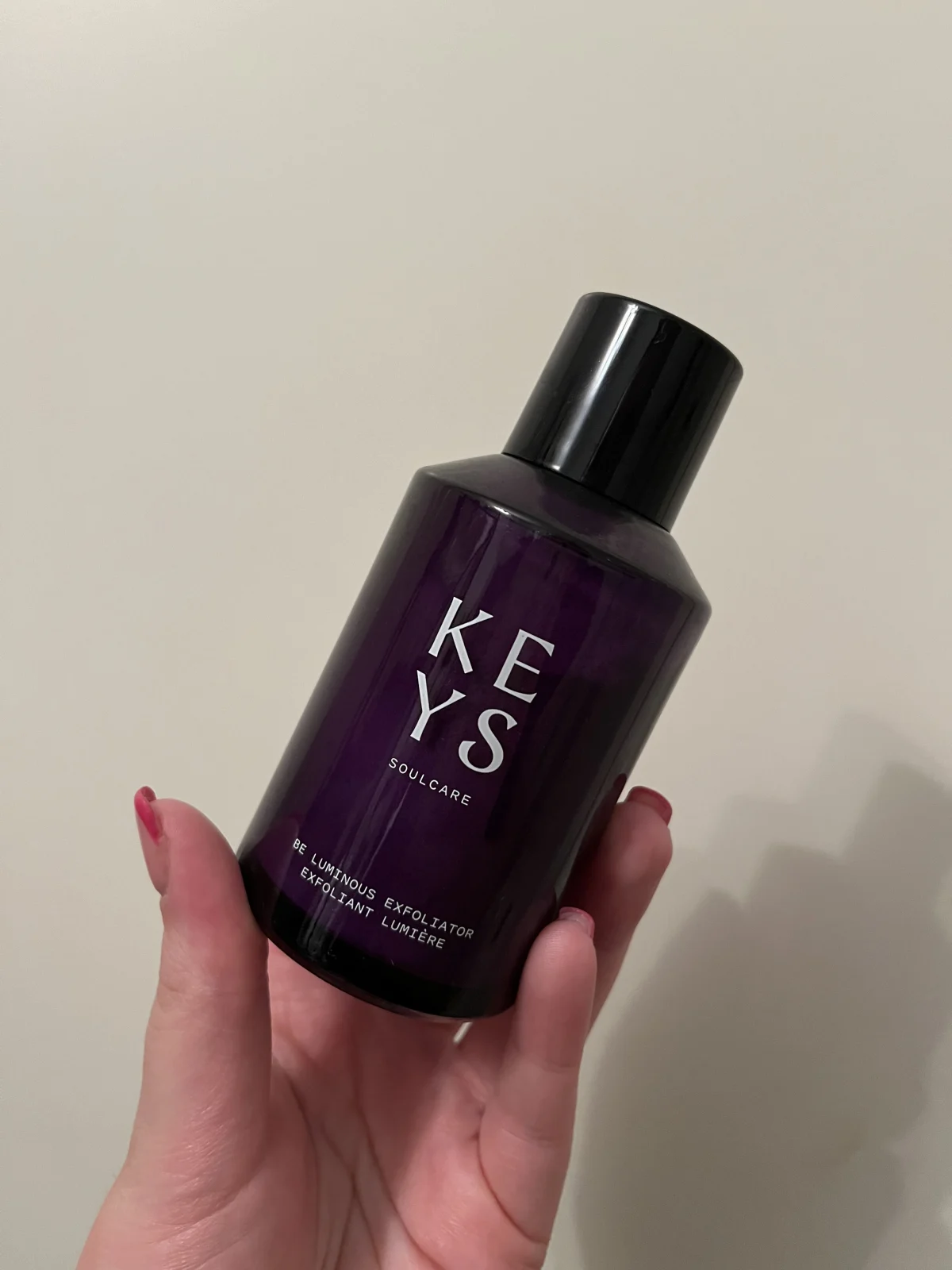 Keys Soulcare Be Luminous Exfoliator - review image