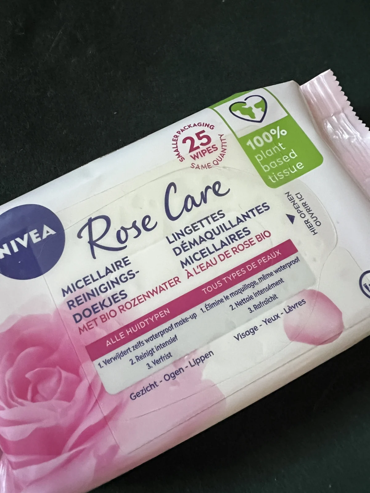 Rose Water Reinigingsdoekjes - review image