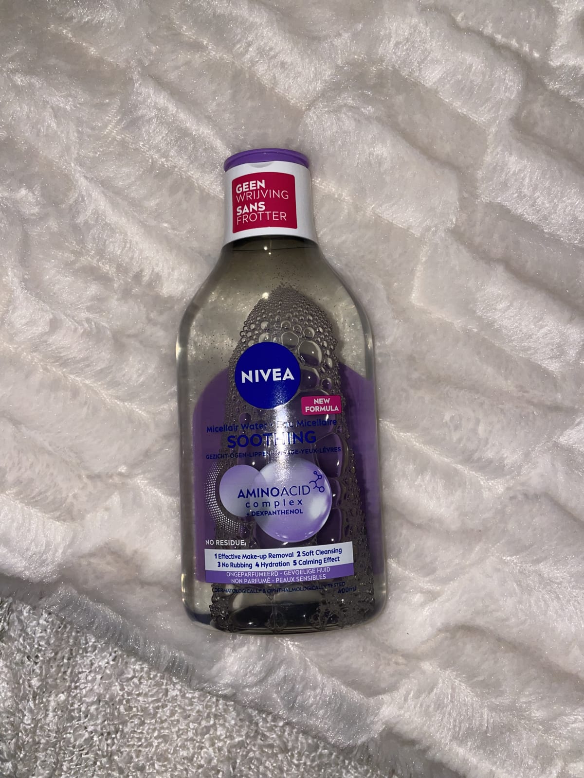 5x Nivea 3 in 1 micellair water sensitive gevoelige huid 400ML - before review image