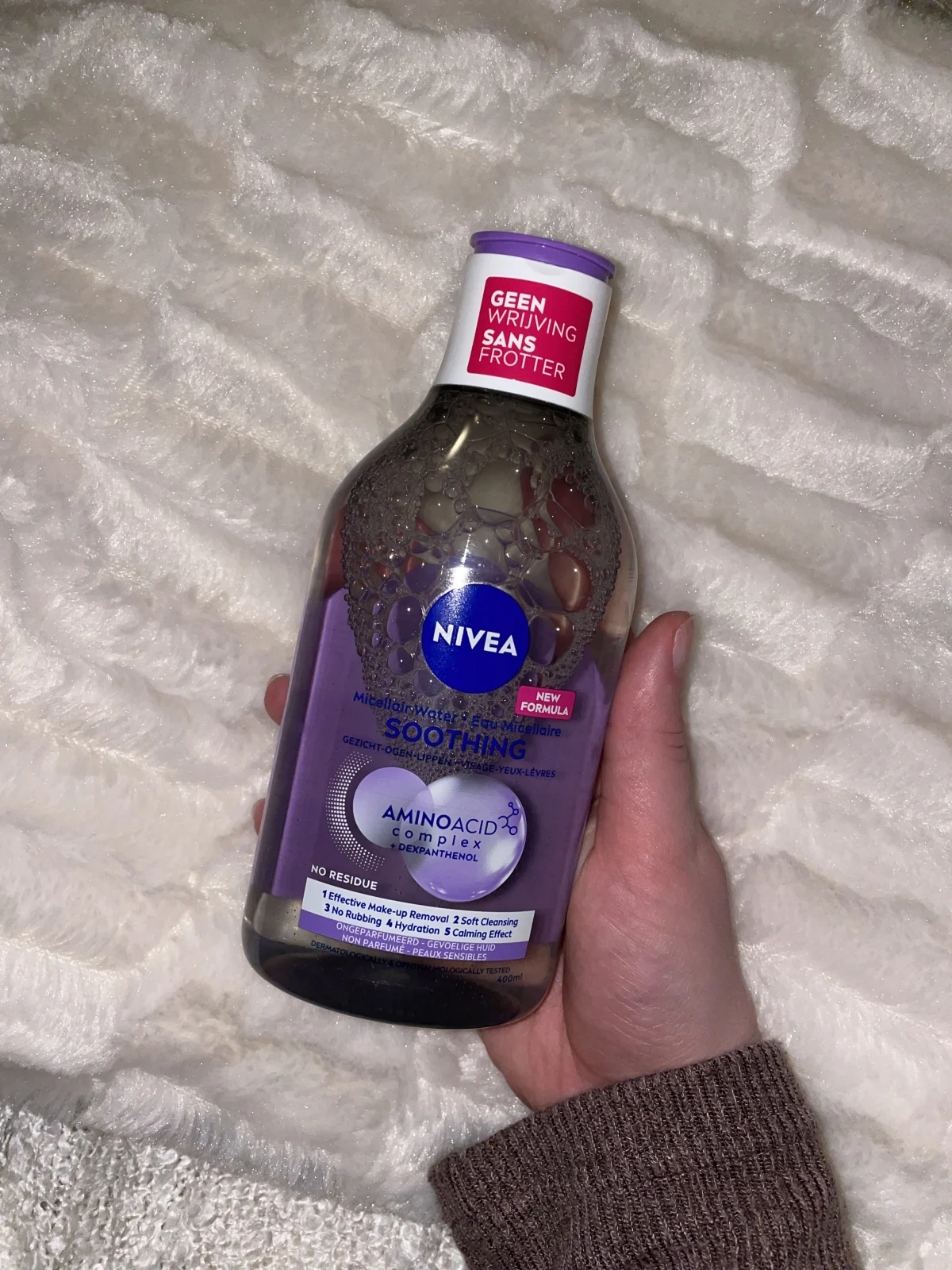 5x Nivea 3 in 1 micellair water sensitive gevoelige huid 400ML - review image