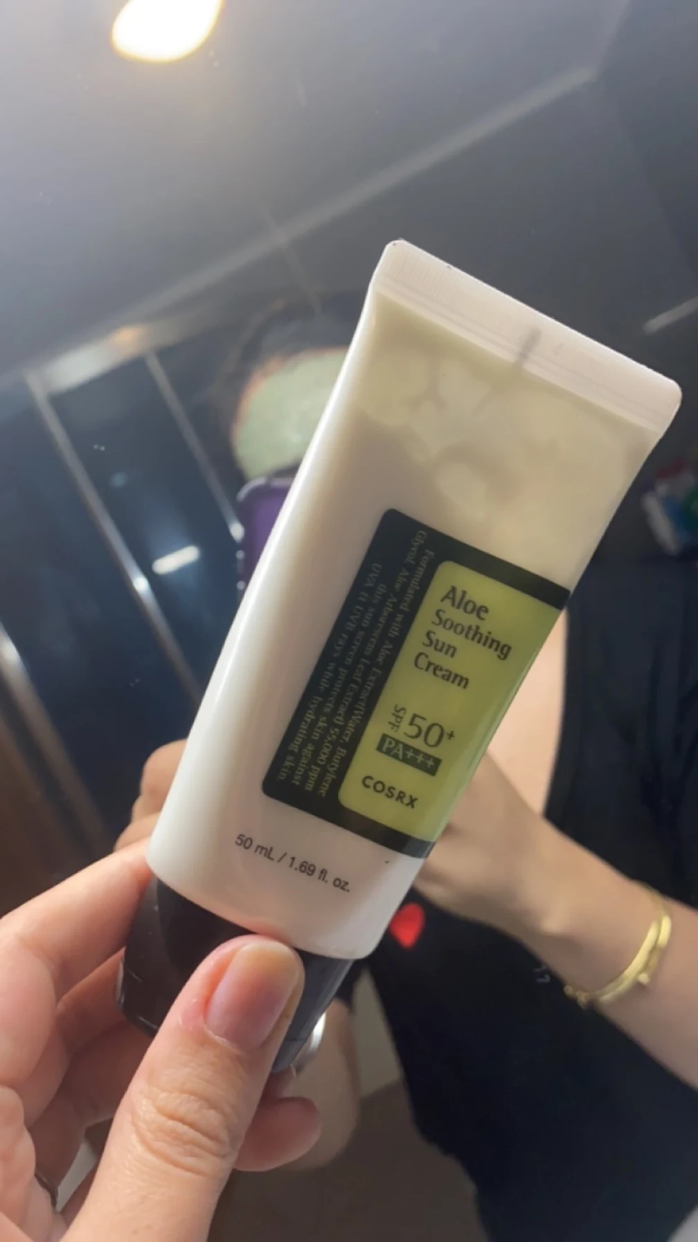 COSRX - Aloe Soothing Sun Cream | SPF50+ PA+++ 50 ml - review image