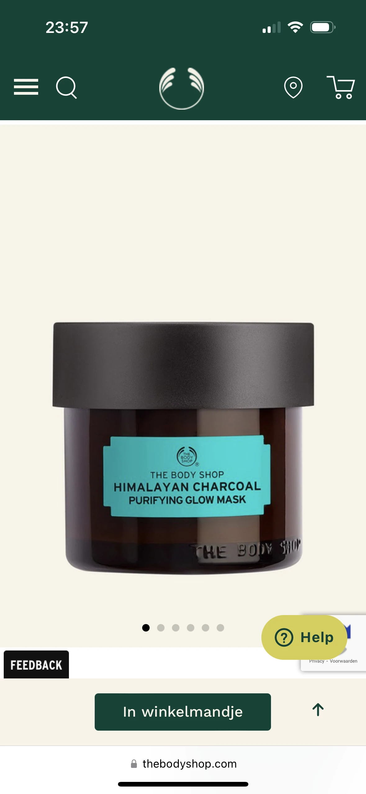 Himalayan Charcoal Purifying Glow Mask - review image