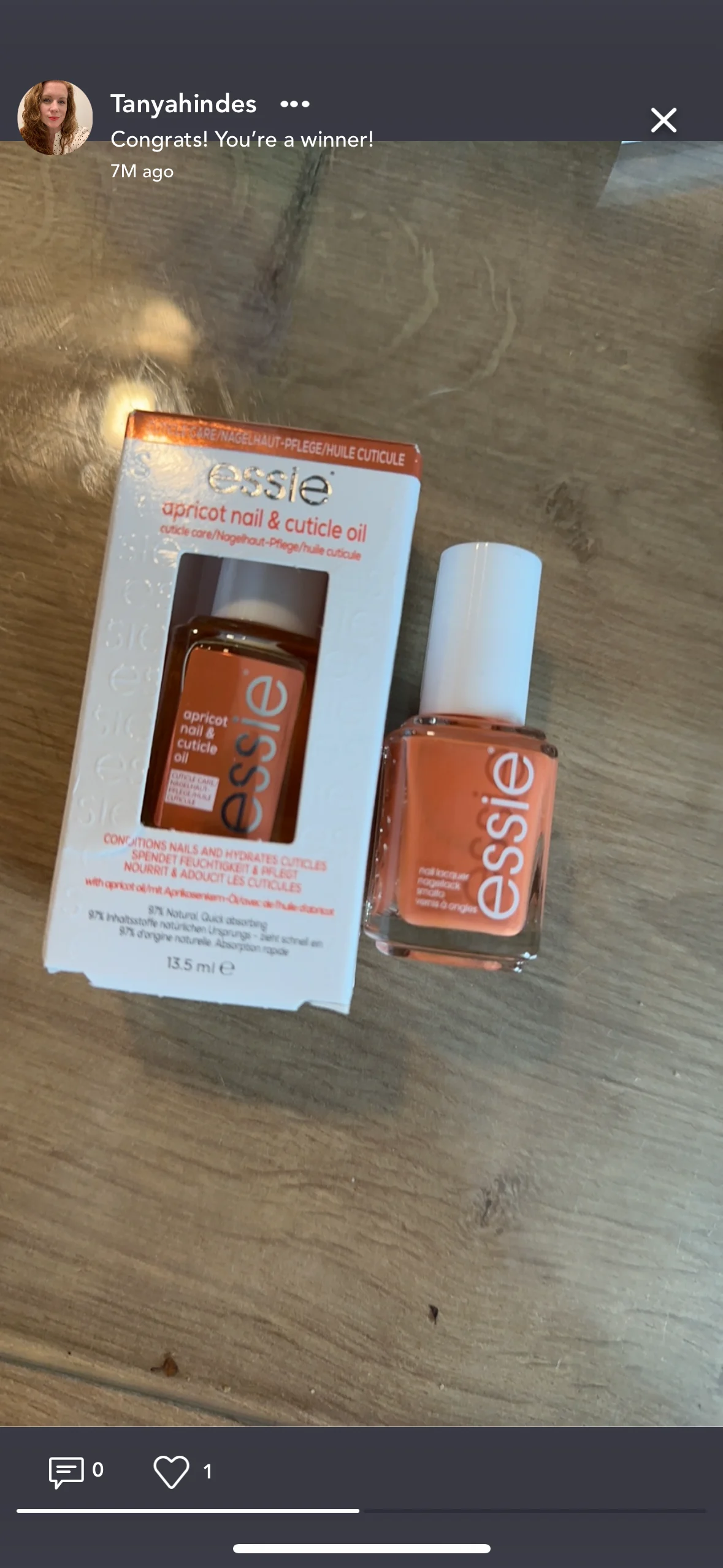 Nagellak APRICOT NAIL&CUTICLE OIL Essie (13,5 ml) - before review image