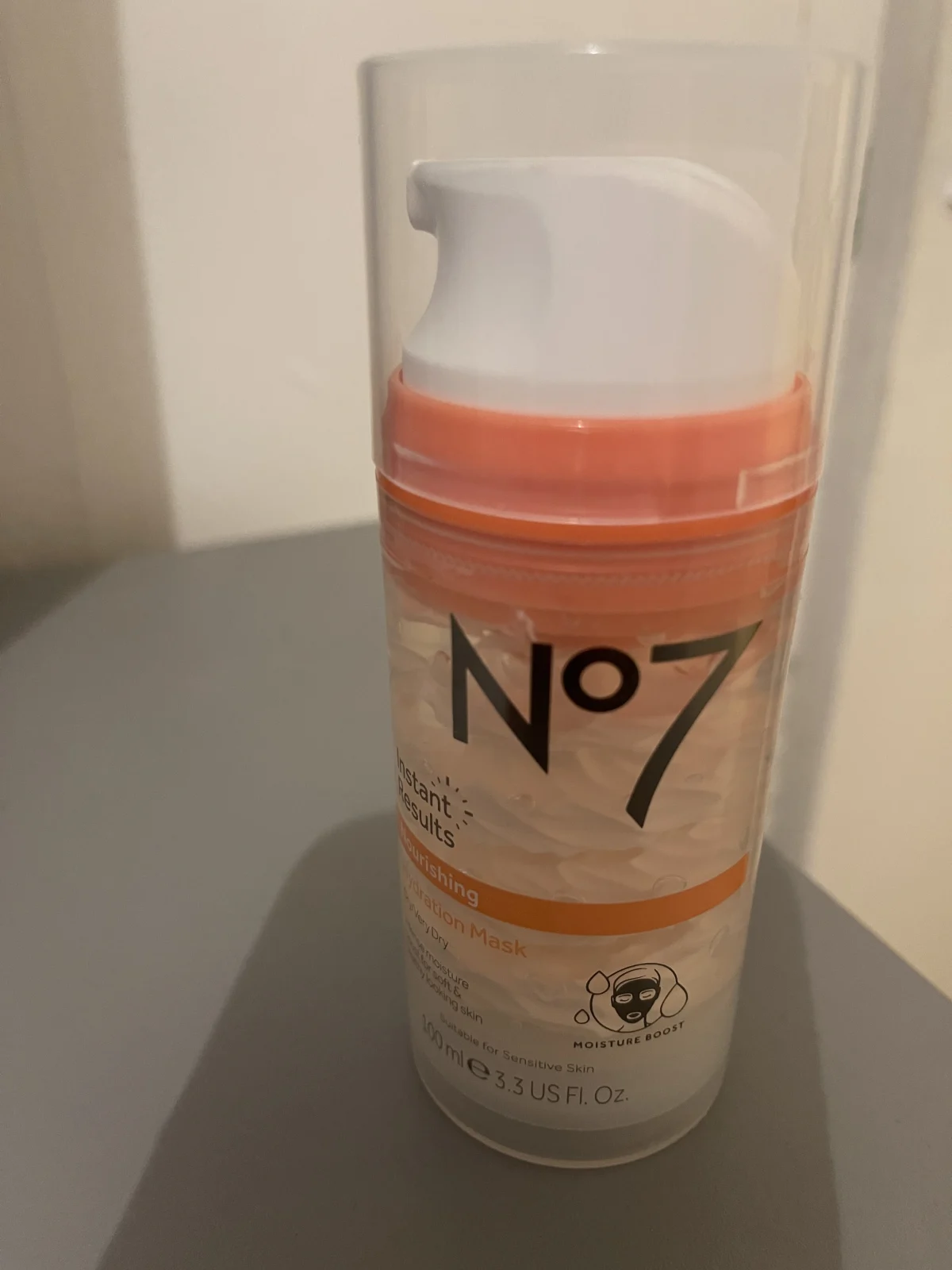 No7 Instant Results Nourishing Hydration Mask - before review image