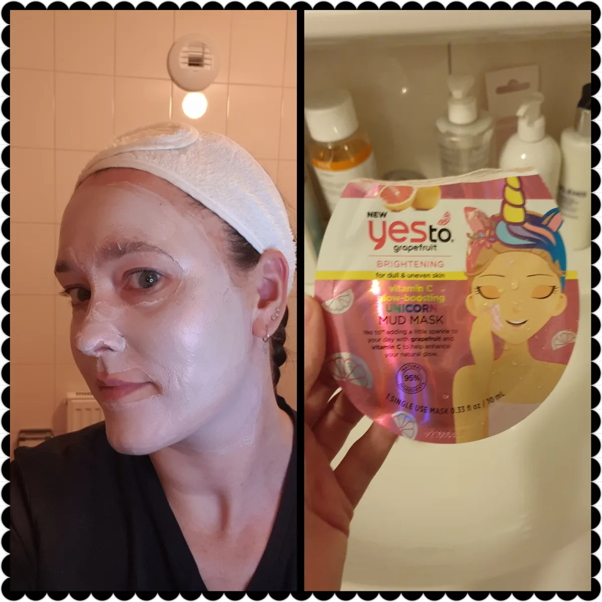 Grapefruit Vitamin C Glow Boosting Mud Mask - review image