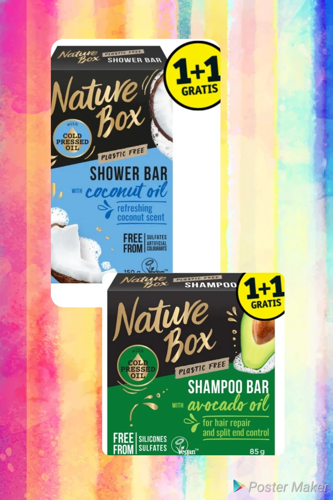 Nature Box Shower Bar 150 gram Coconut Moisture - review image