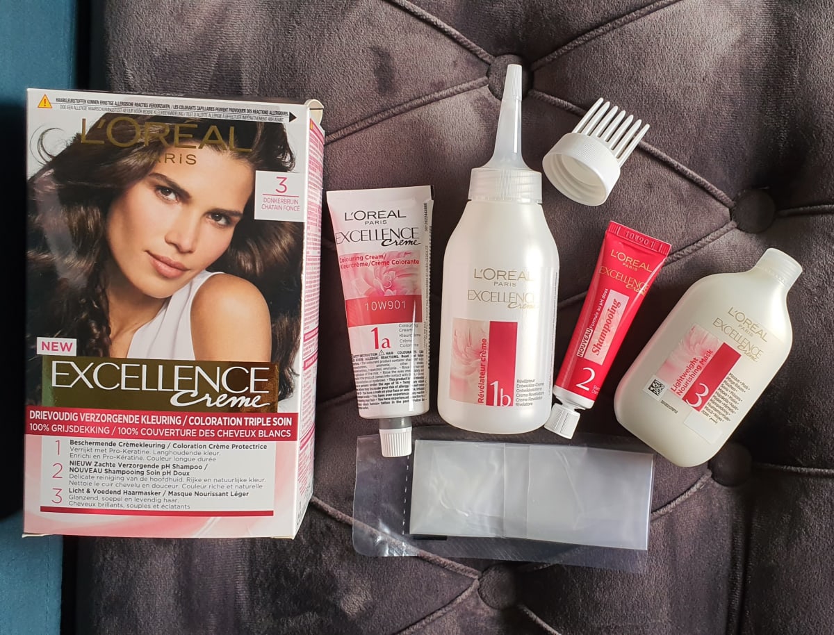 Excellence Excellence Creme Permanente Haarverf 3 Donkerbruin - review image