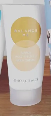 Balance Me Super Moisturising Hand Cream - review image