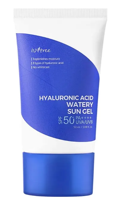 Isntree Hyaluronic Acid Watery Sun Gel SPF50+ PA++++ - - review image