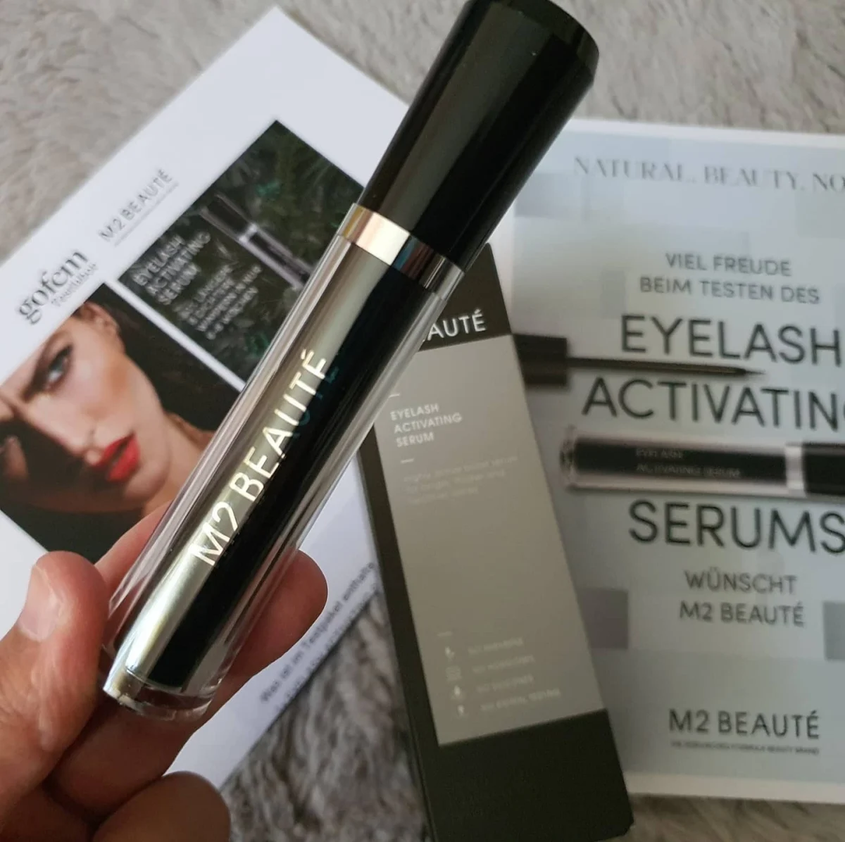 M2 Beauté Eyebrow Renewing Serum + Eyebrow Scissors Set 2 st. - review image