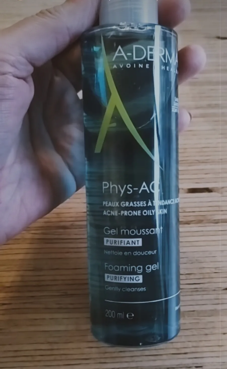 A-derma Physac Purifying Cleansing Gel 400ml - review image