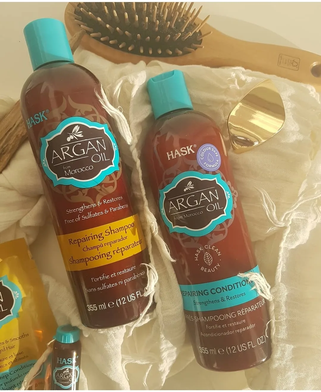 Hask Argan Oil Repairing Shampoo 355 ml - review image