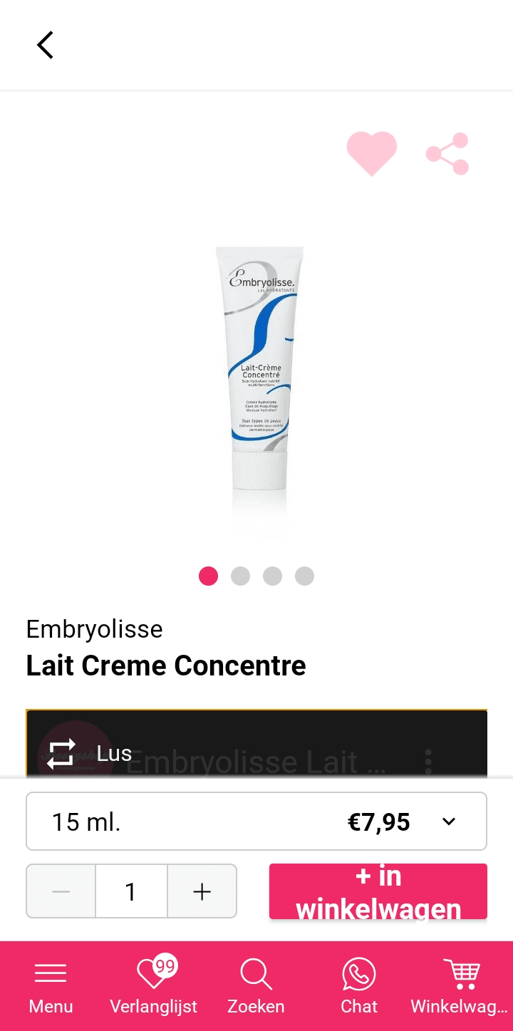 Embryolisse Lait Crème Concentre - review image