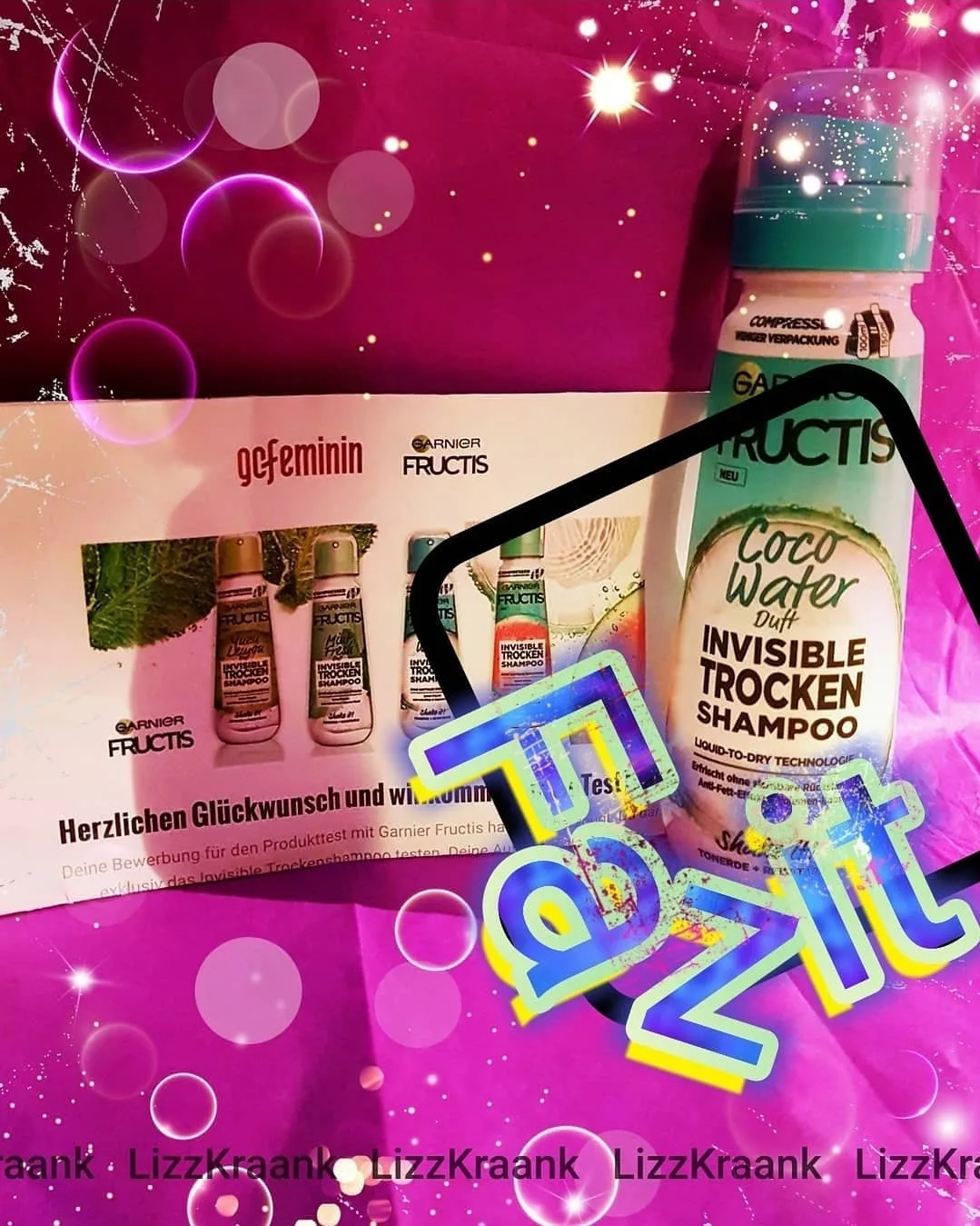 Droogshampoo Coco Water - Garnier Fructis Invisible Dry Shampoo - review image