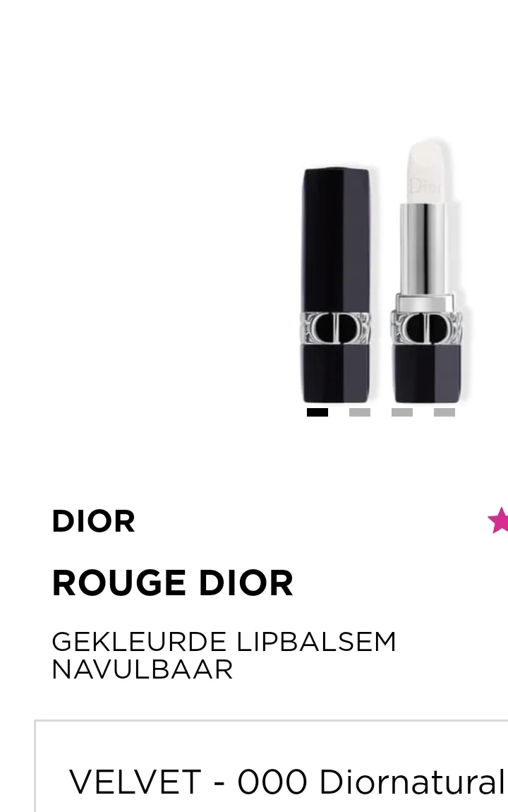 DIOR Rouge Satin Lipstick 999 999 999 999 - review image