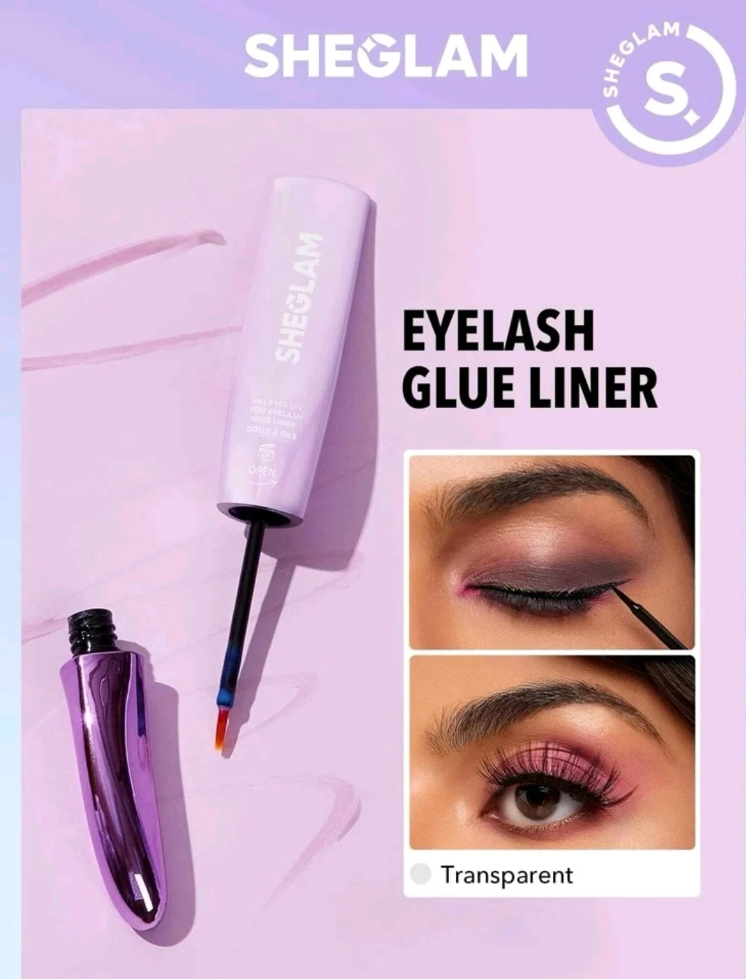 All Eyes On You  Eyelash Glue Liner - Transparant - review image