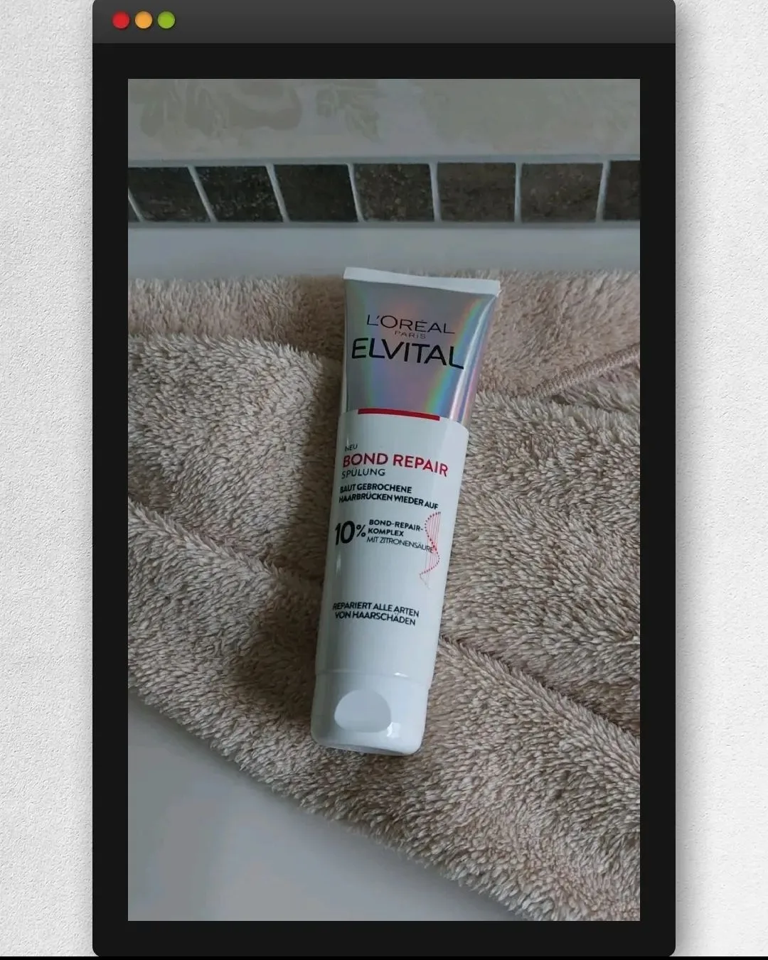 L'Oréal Paris Elvive Bond Repair Conditioner - 150ml - review image