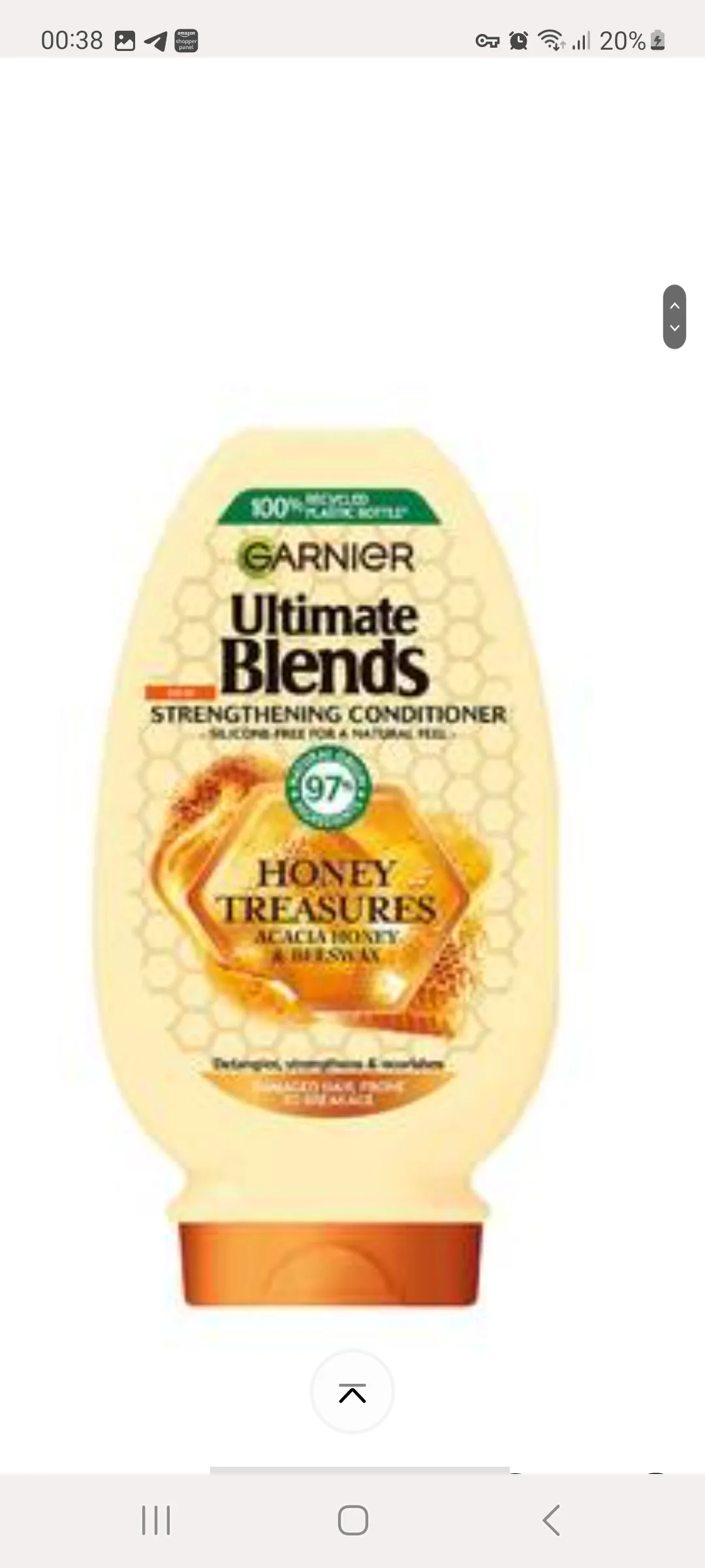 Garnier Loving Blends Honing Goud Shampoo & Conditioner Pakket - review image