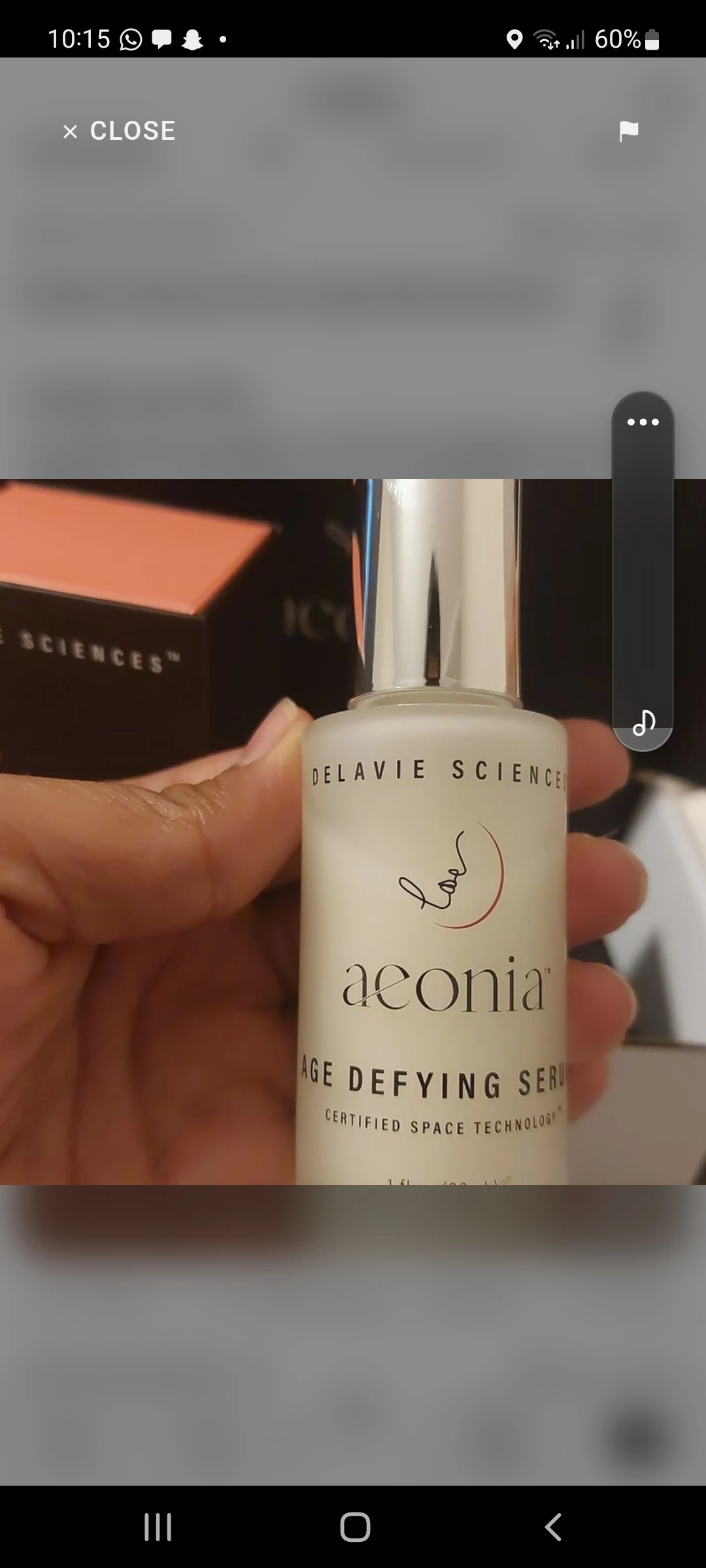 Aeonia Age Defying Serum - review image