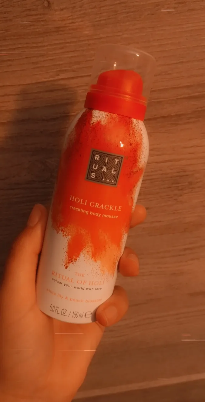 The Ritual Of Holi |  Crackling Body Mousse - review image