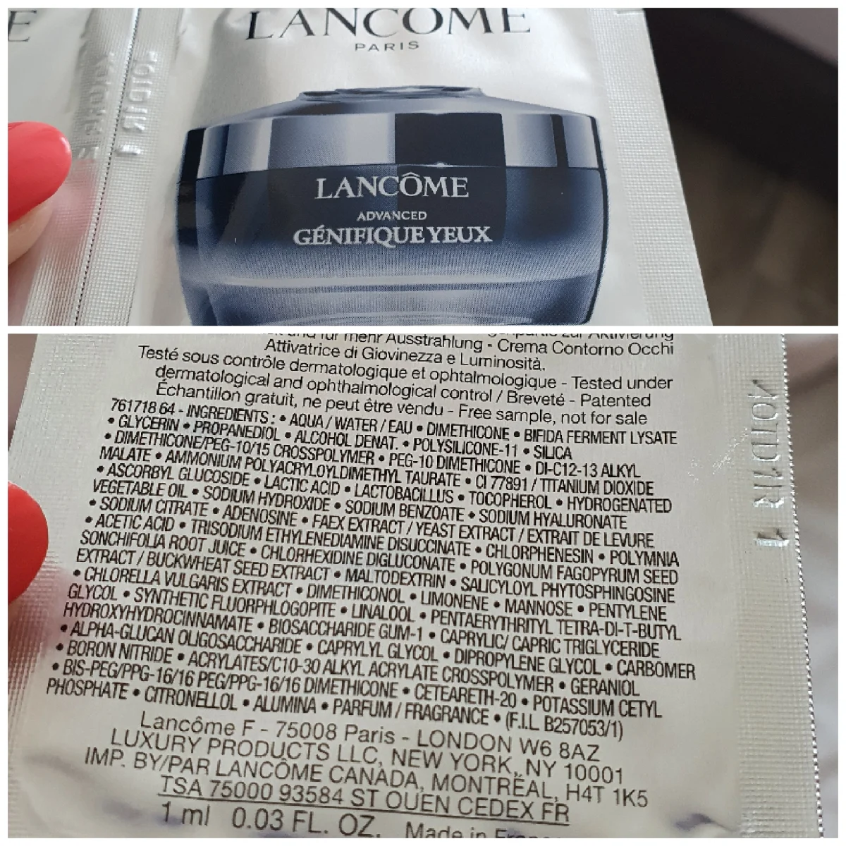 Lancome Advanced Genifique Yeux - review image