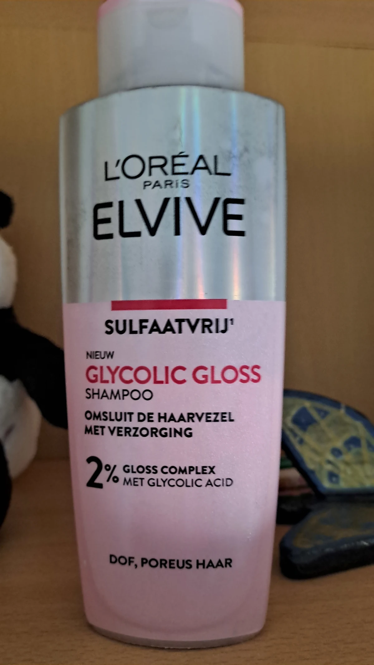 L'Oréal Paris Elvive Glycolic Gloss Sulphate Free Shampoo for Dull Hair 200ml - review image