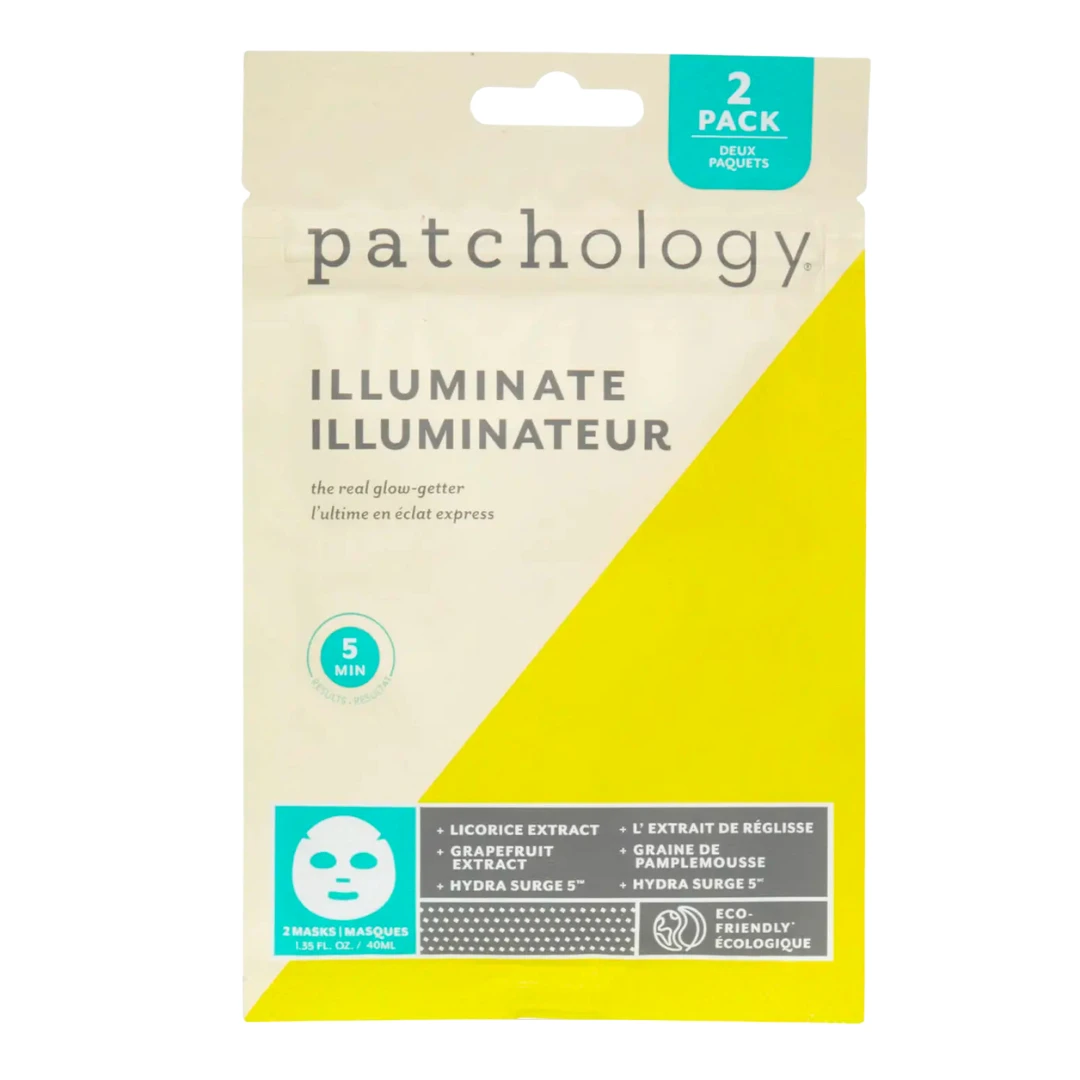 Patchology Illuminate 2 Pack Sheet Mask Duo - review image