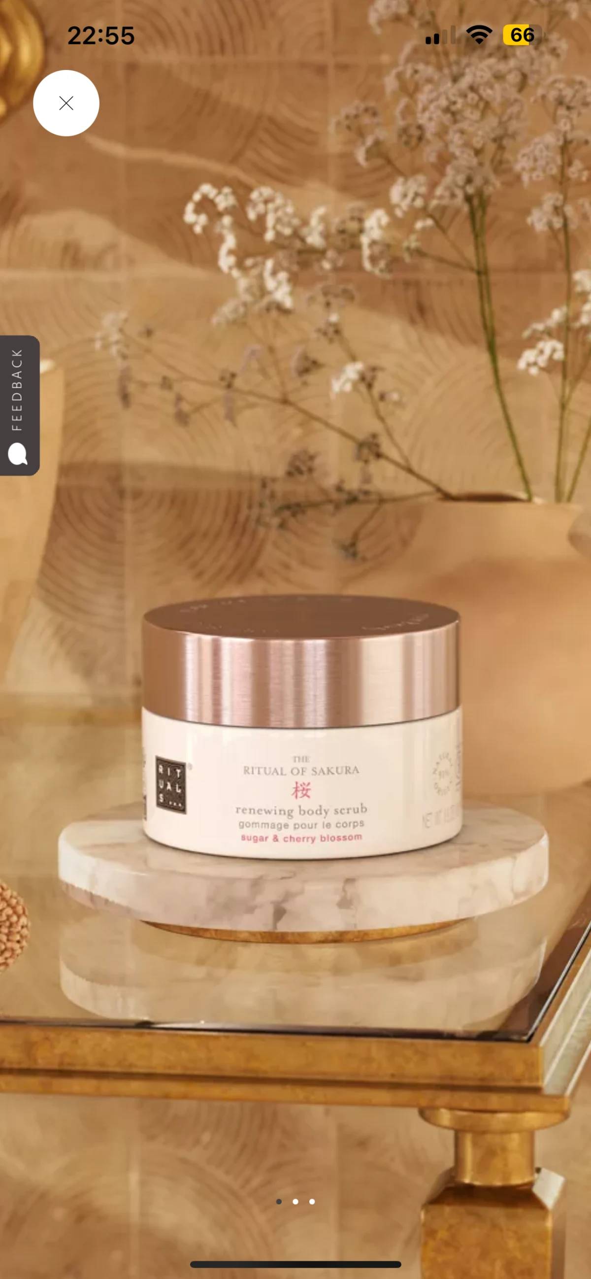 The Ritual of Sakura Body Scrub 375g - review image