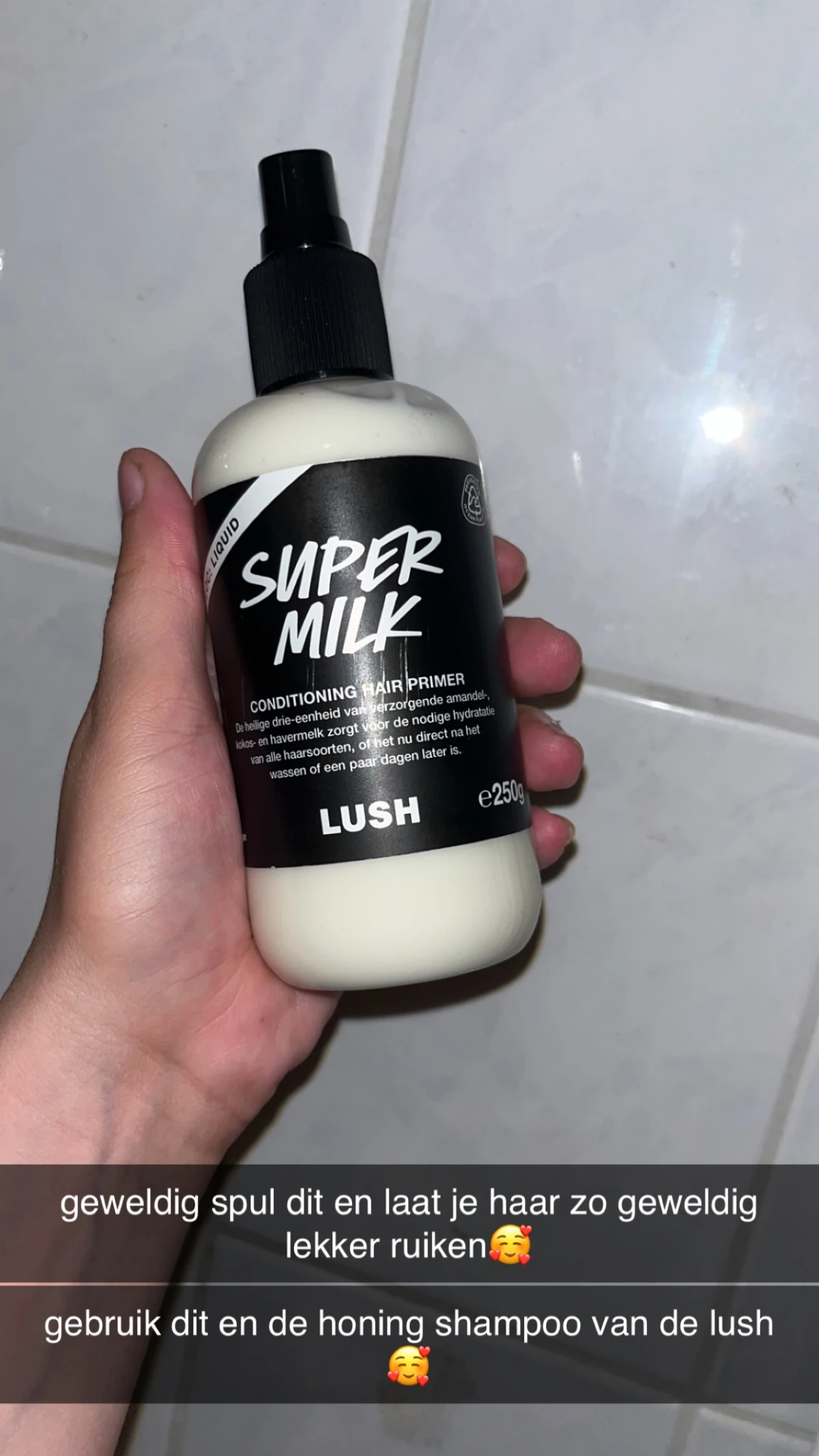 Super Milk Conditioning Hair Spray - review image