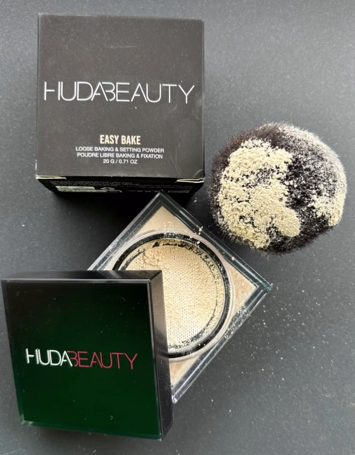 Huda Beauty Loose Powder Huda Beauty - BABY BAKE Poeder Kunafa - review image