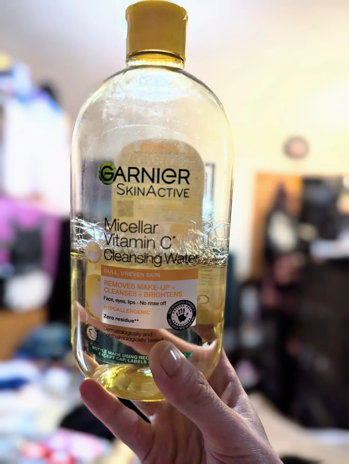 Garnier SkinActive Micellair Water Vitamine C* - Reinigingswater voor het Gezicht - 400ml - review image