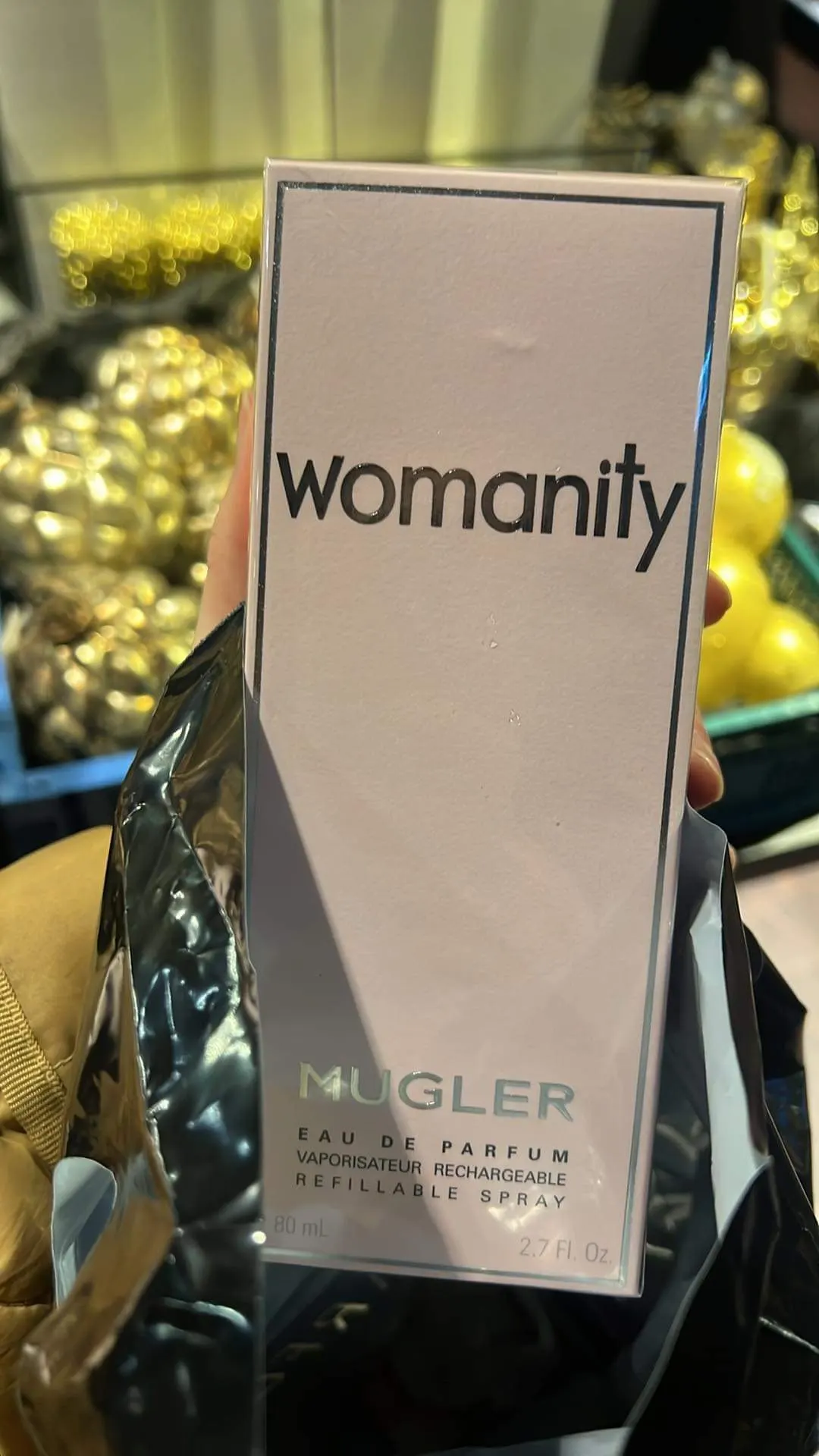 MUGLER Womanity Eau de Parfum Spray Refillable 80ml - review image