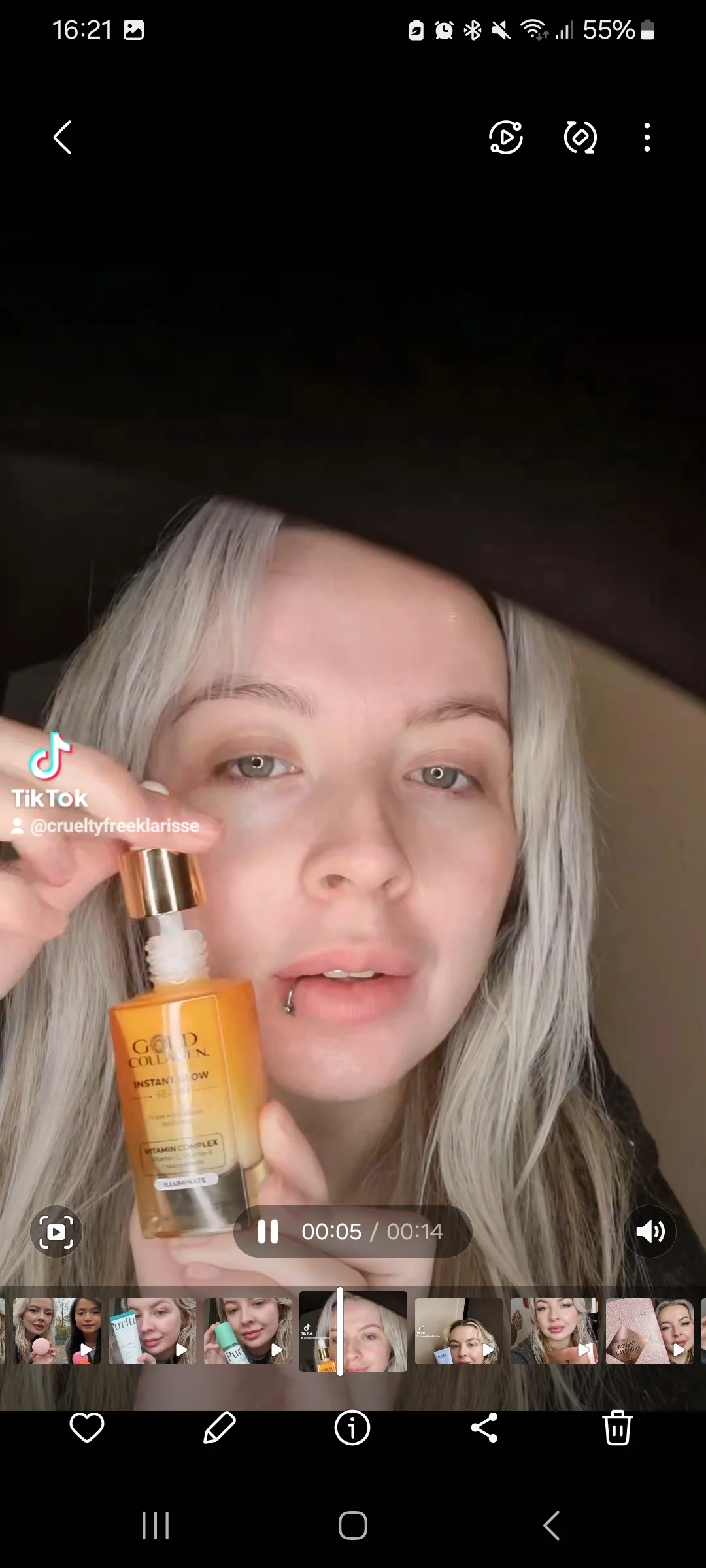 INSTANT GLOW SERUM - review image