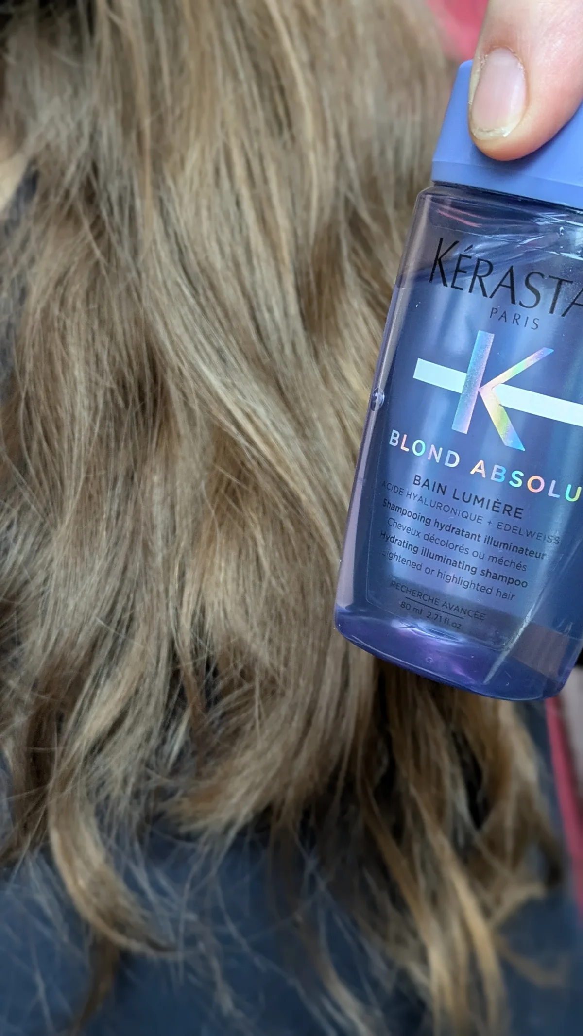 Kerastase Absolu Blond set "Sunkissed Highlights", Bain Lumiere - Cicaflash - Cicaplasma - review image