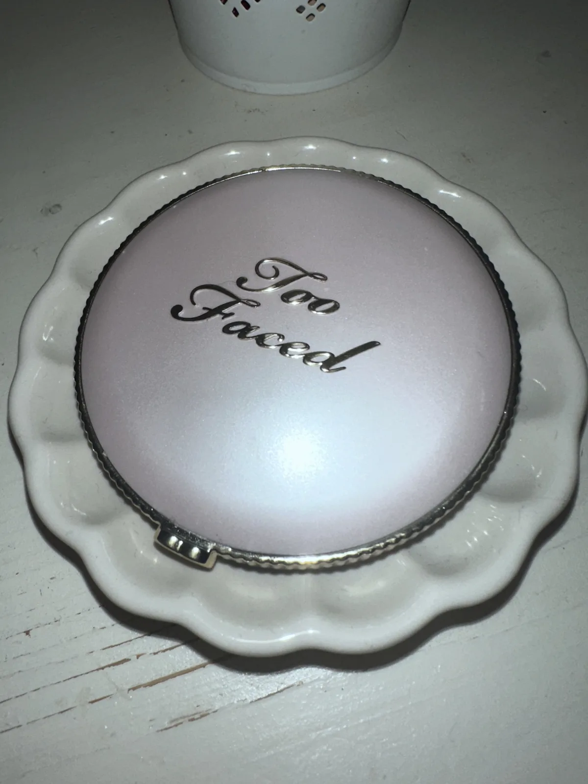 Too Faced Cosmic Crush Moon Crush Highlighter - before review image