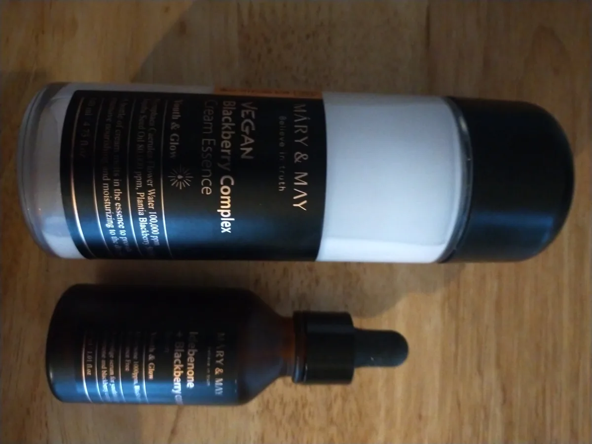 Mary & May Vegan Blackberry Complex Cream Essence 140ml - review image