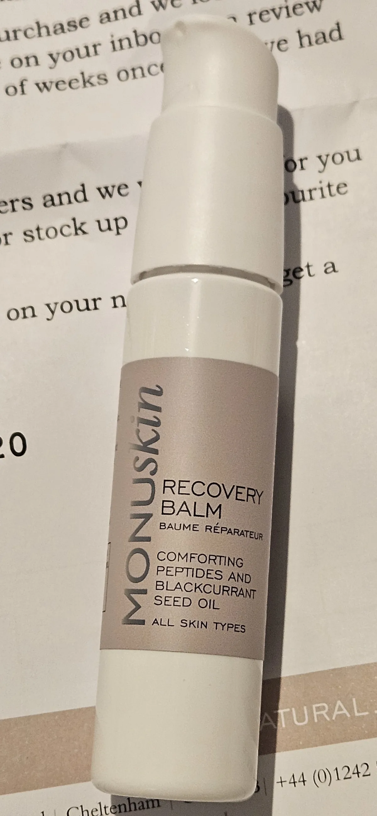 Soothing Touch Recovery Balm - review image