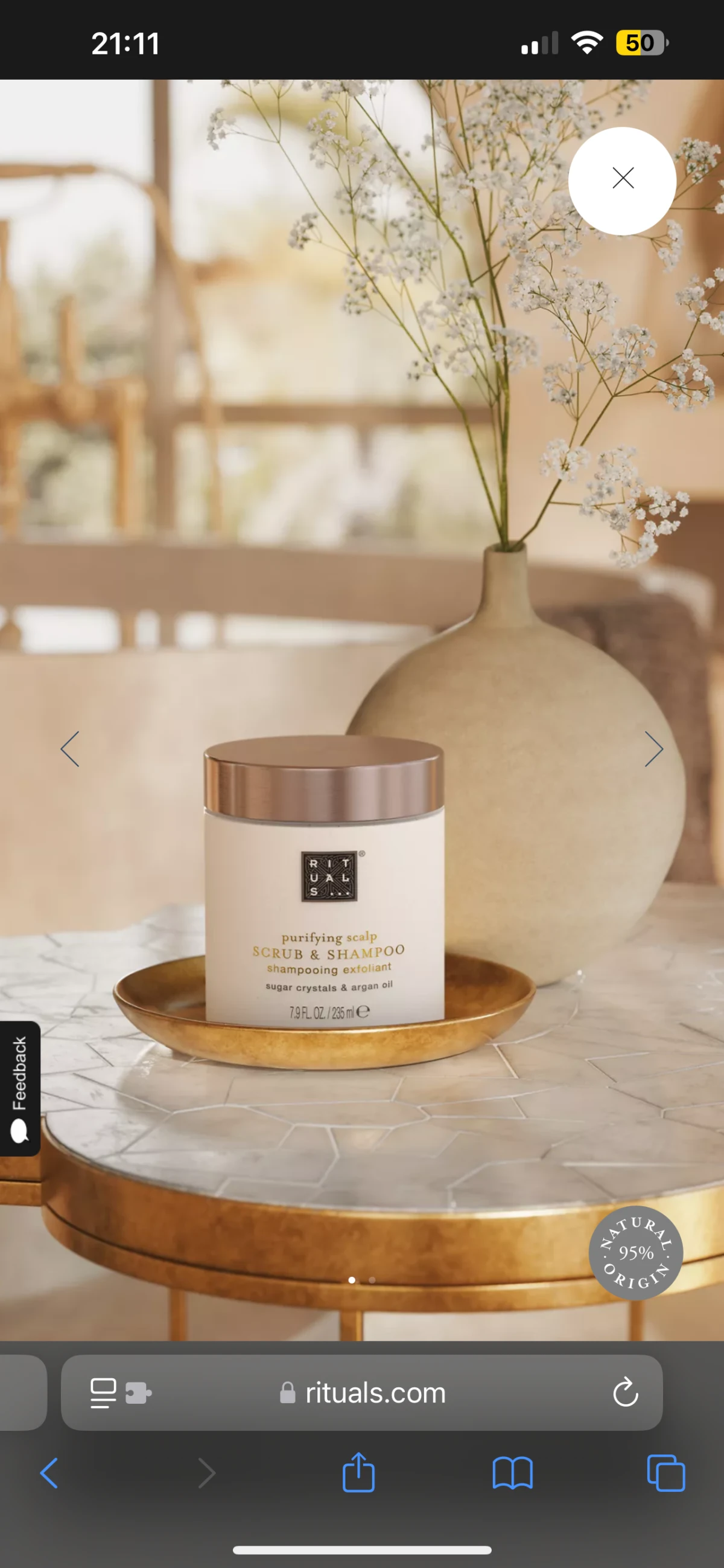 Elixir Collection Purifying Scalp Scrub & Shampoo - review image