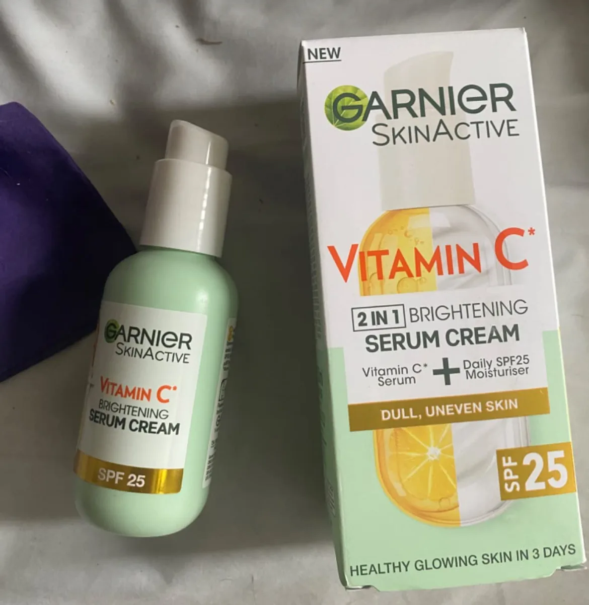 Garnier SkinActive Serum Cream met Vitamine C* en SPF25 - 50ml - review image