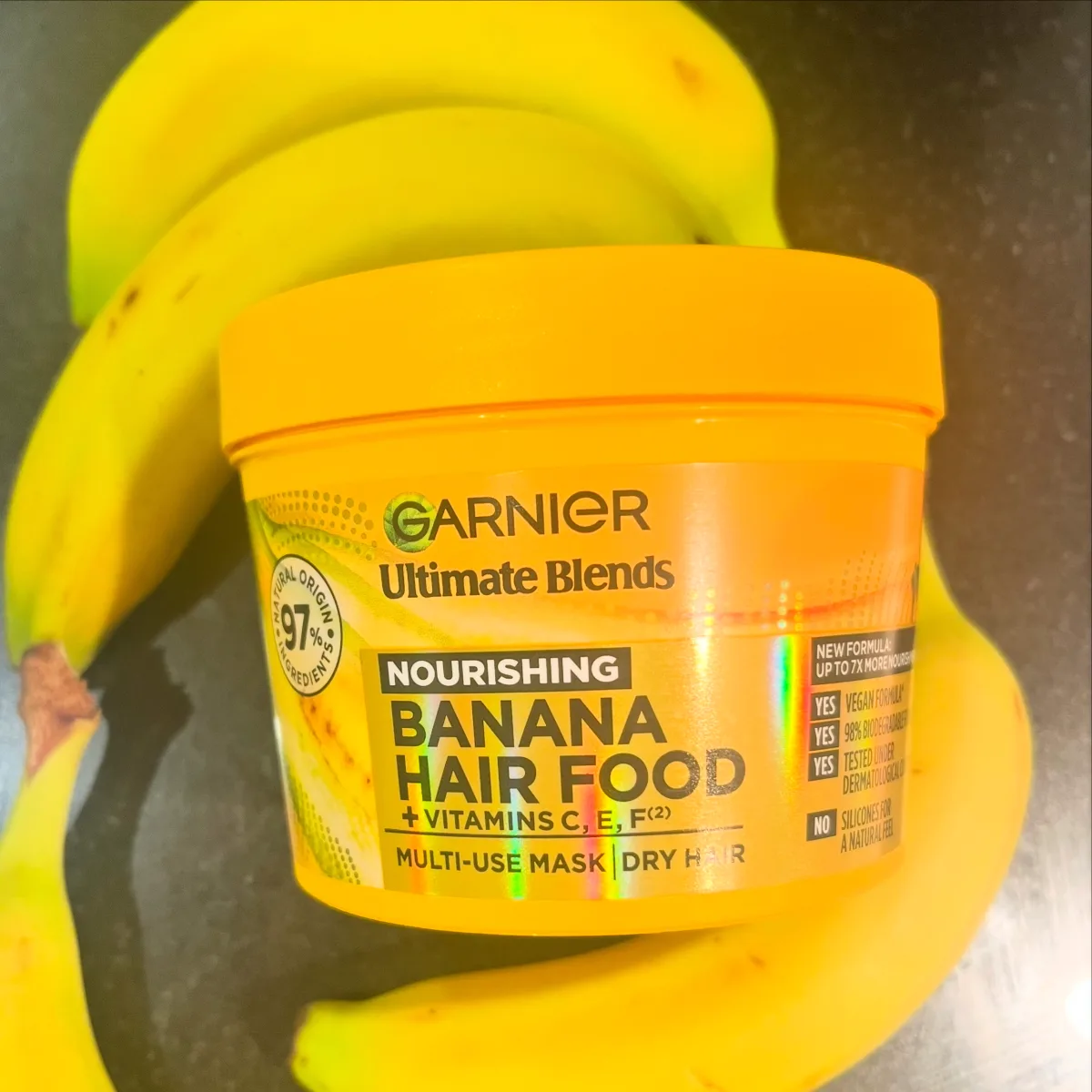 Garnier Fructis Hairfood Banana - Masker 390ML - review image