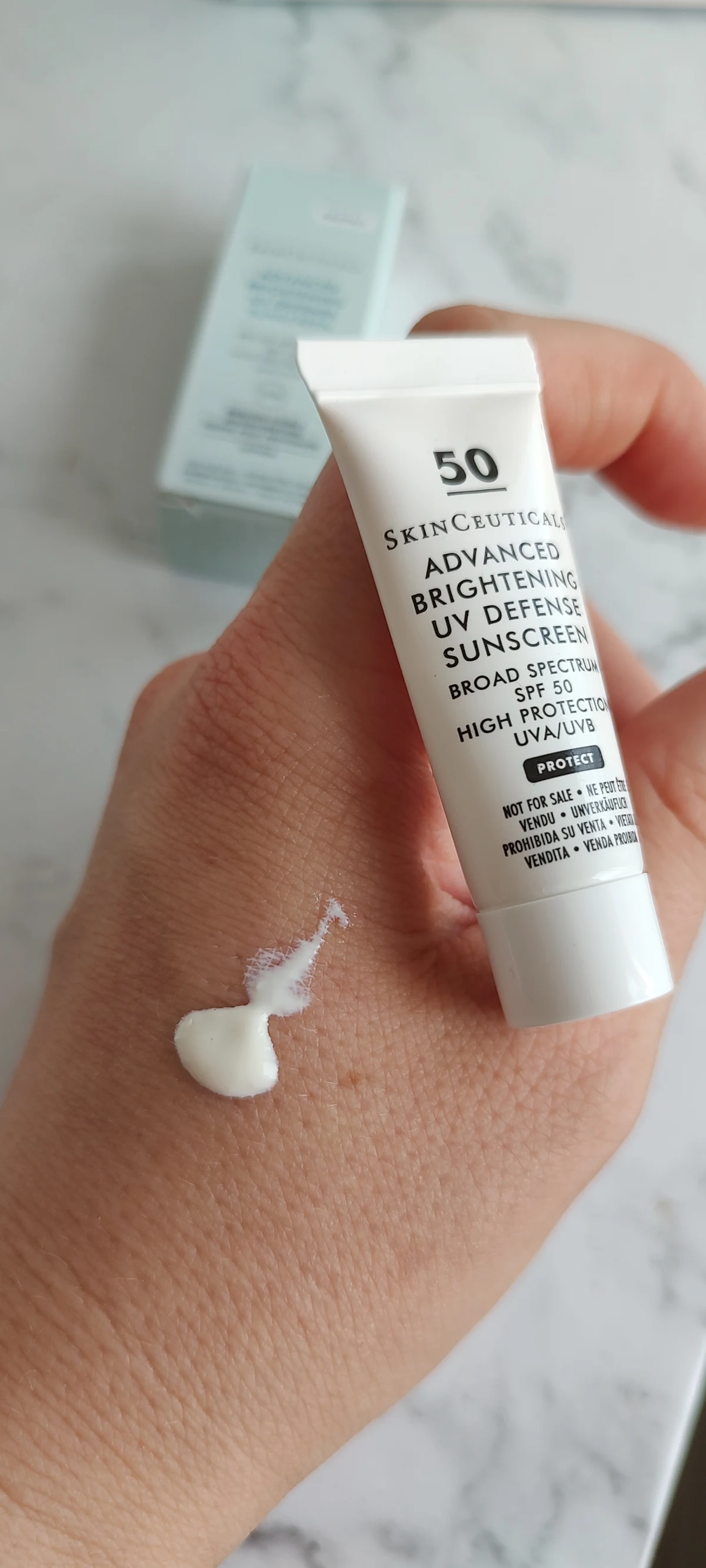 Advanced Brightening UV Defense SPF50 - review image