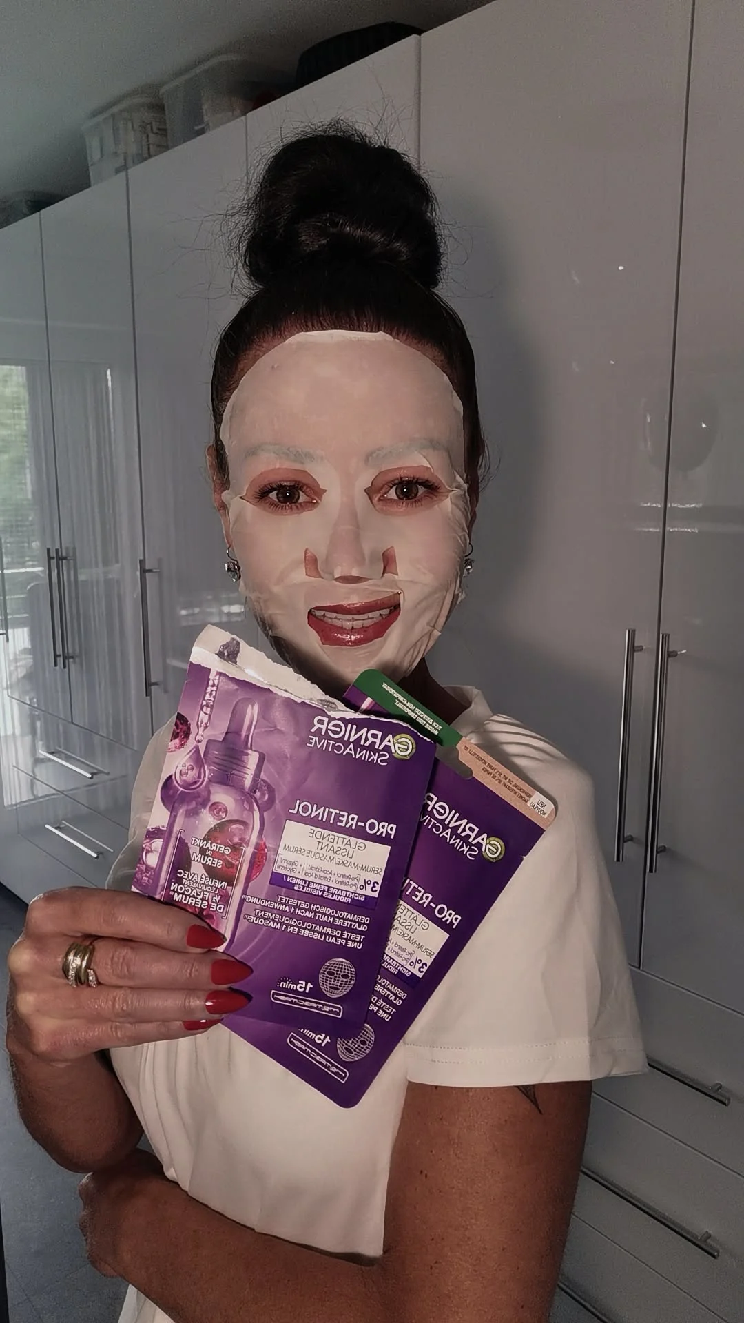 Pro Retinol Smoothing Serum Sheet Mask - before review image