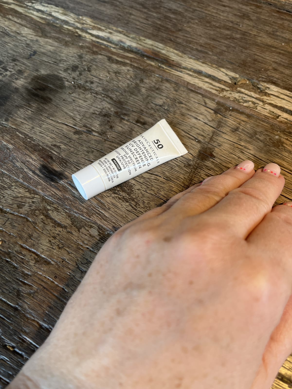 Advanced Brightening UV Defense SPF50 - review image