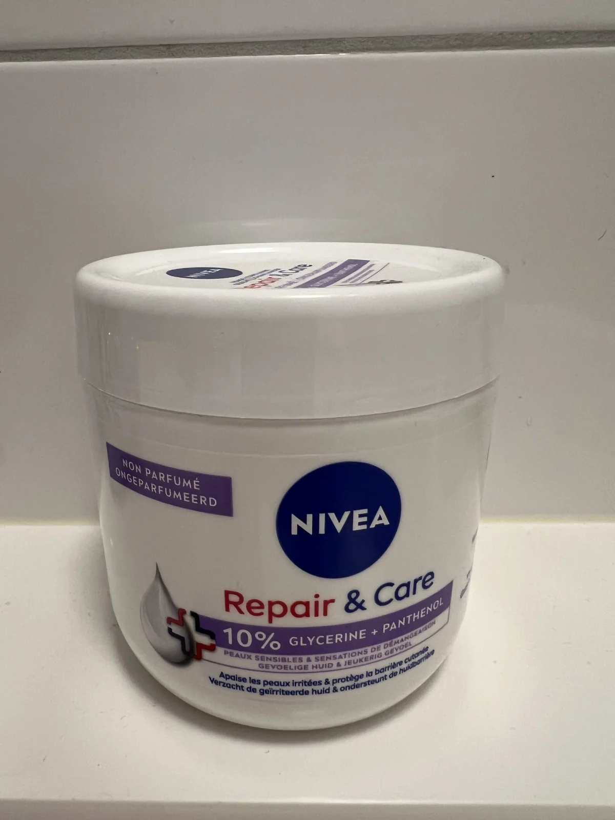 Nivea Repair & Care Crème Ongeparfumeerd 400ml - review image